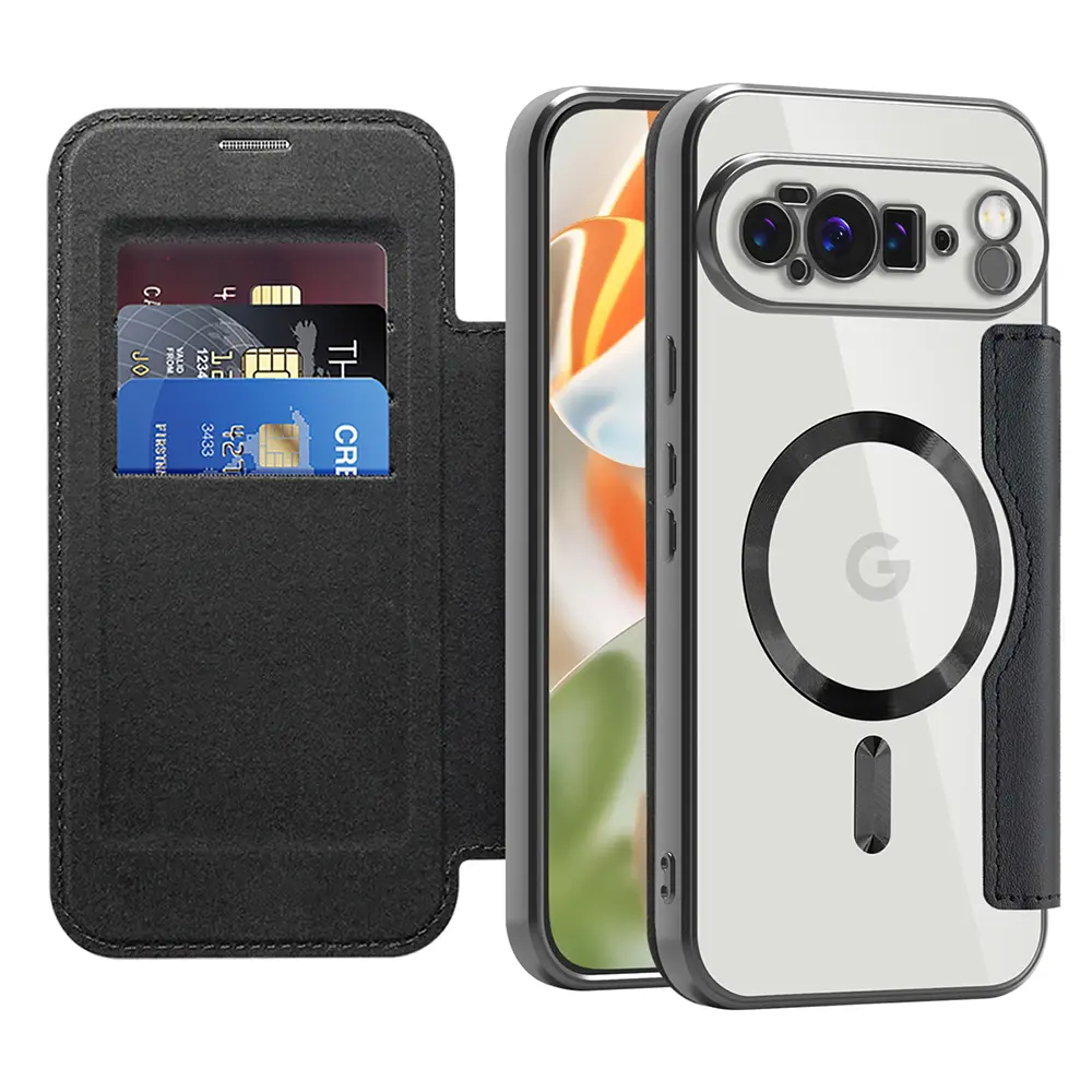 Pouzdro Techsuit SmartMag Book pro Google Pixel 10 Pro XL černé