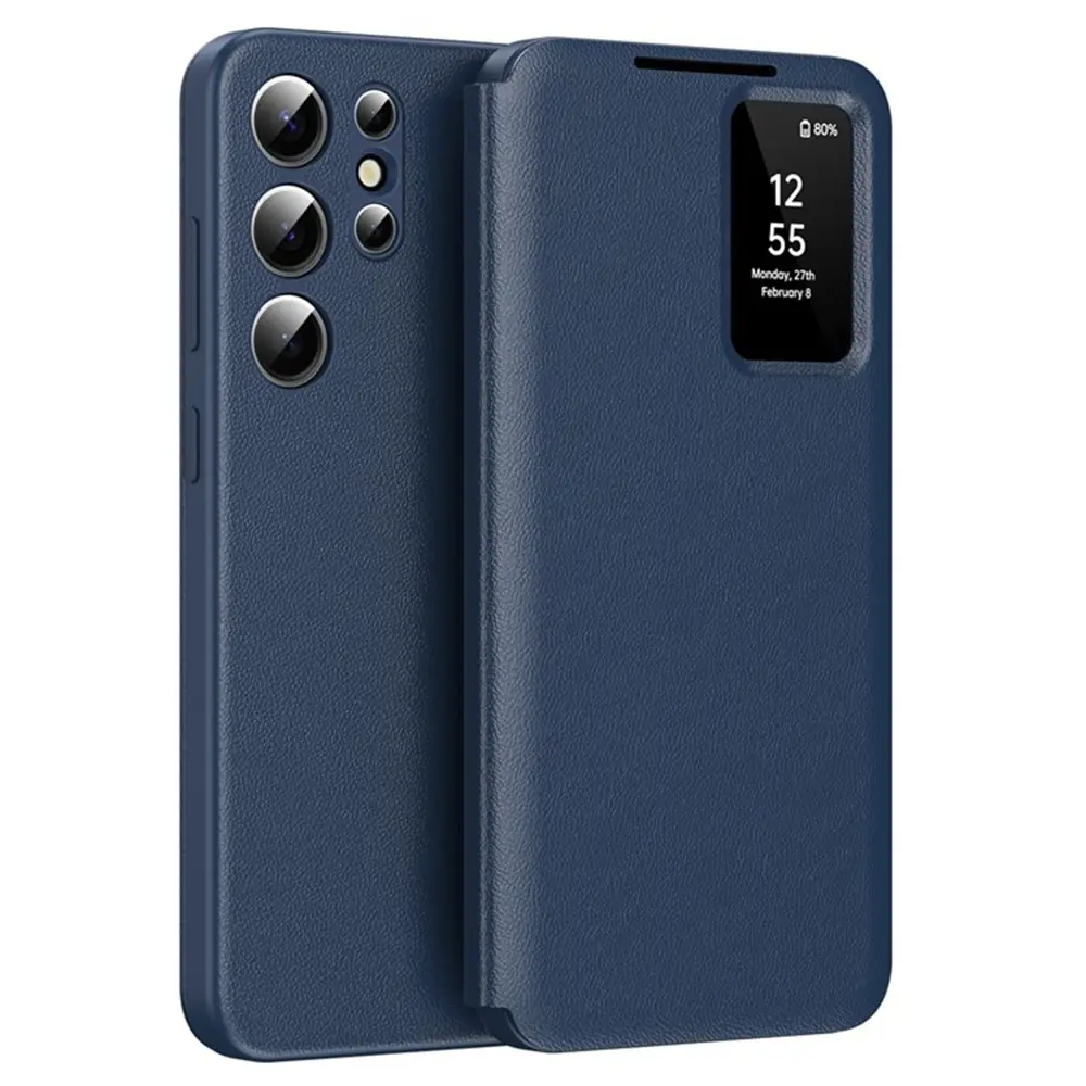 Techsuit SmartView Series pro Samsung Galaxy S25 Ultra modrá