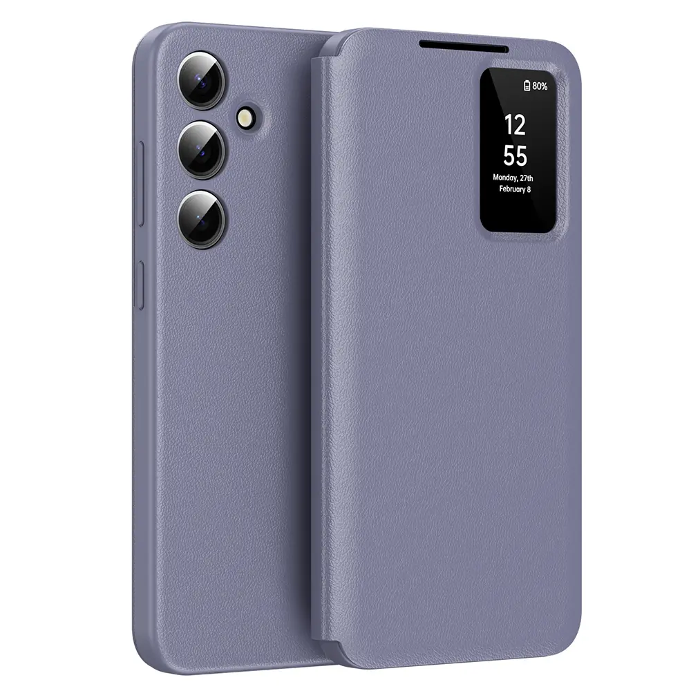 Techsuit SmartView Series Samsung Galaxy A56 5G fialový