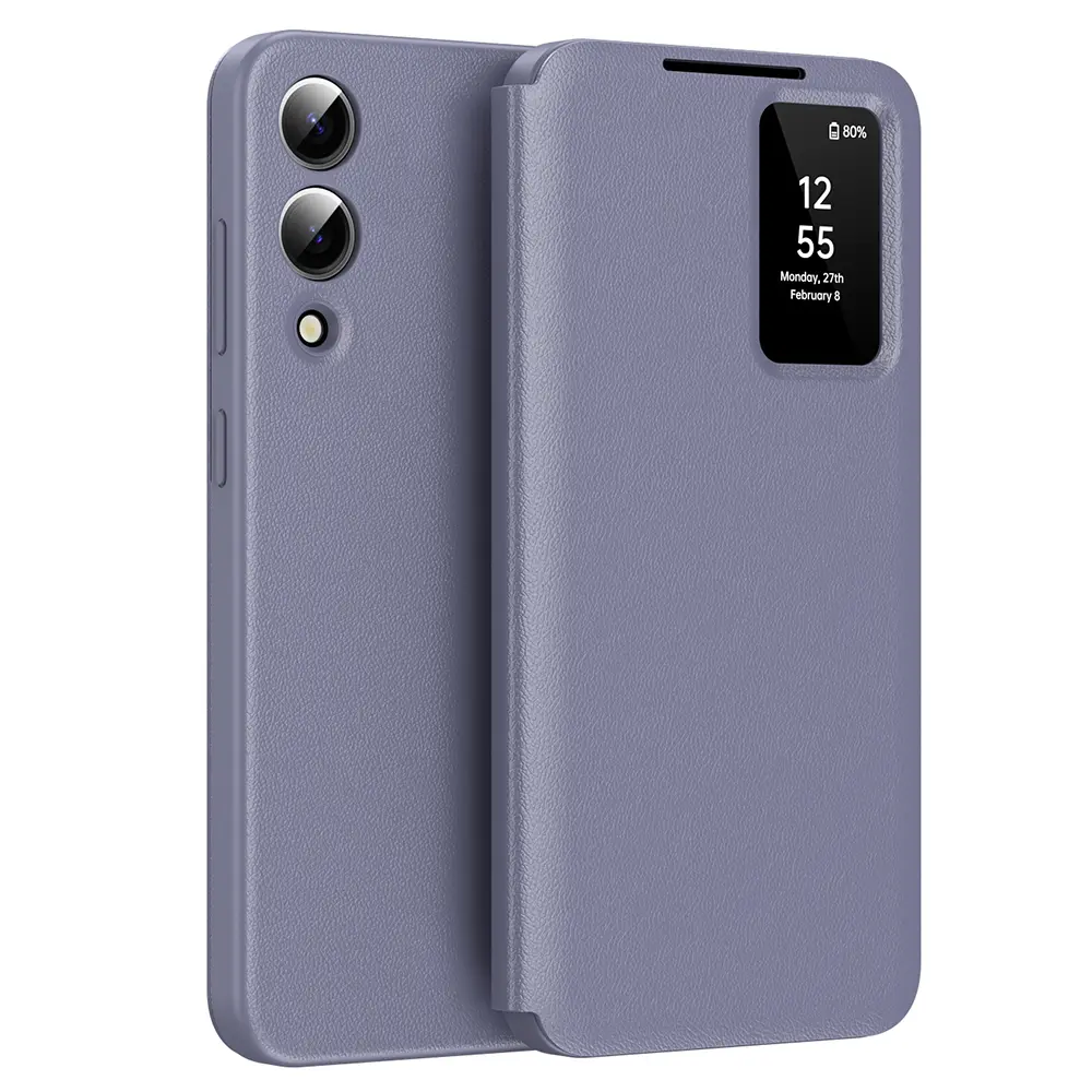 Techsuit SmartView Series pro Samsung Galaxy S25 Edge fialová