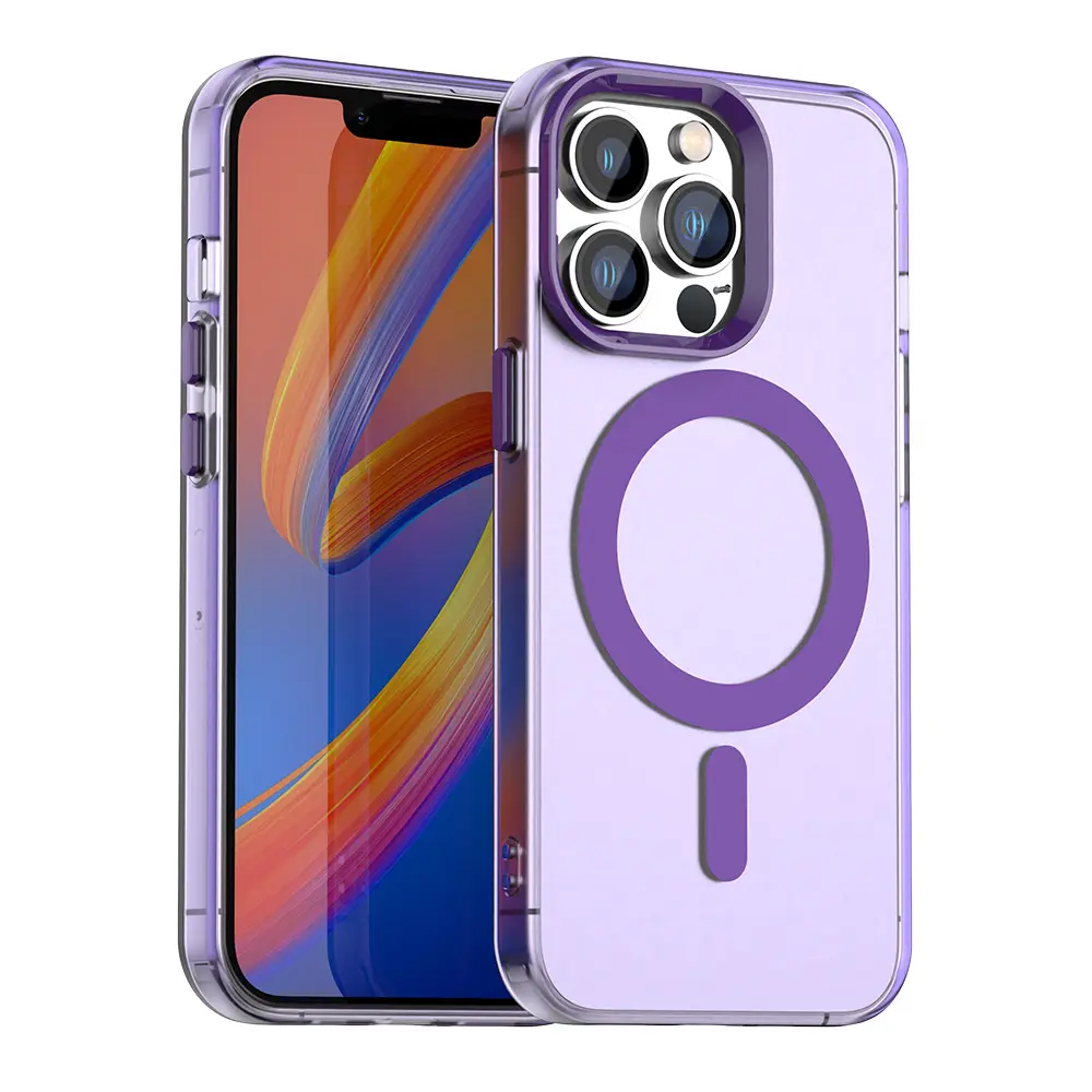 Techsuit CandyCase MagSafe iPhone 13 Pro Max fialová