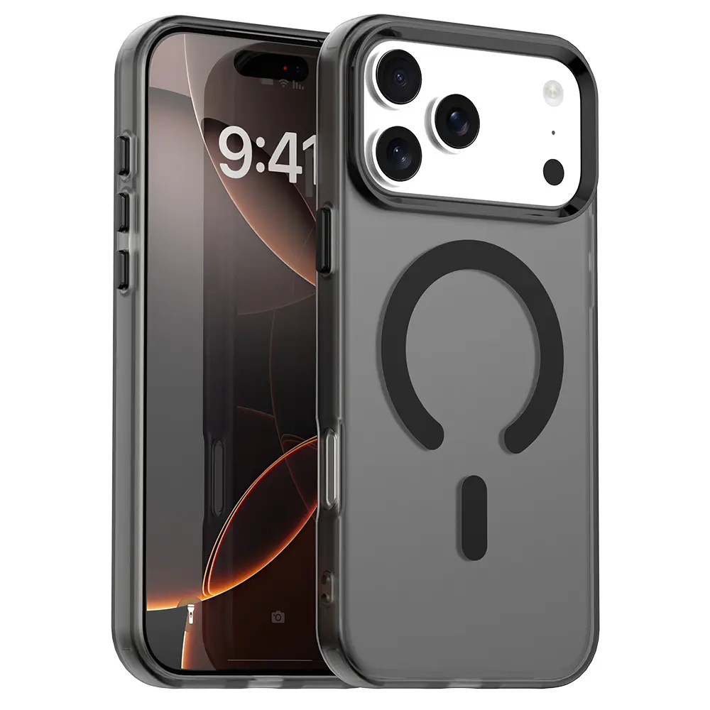 Techsuit CandyCase MagSafe pro iPhone 17 Pro černý