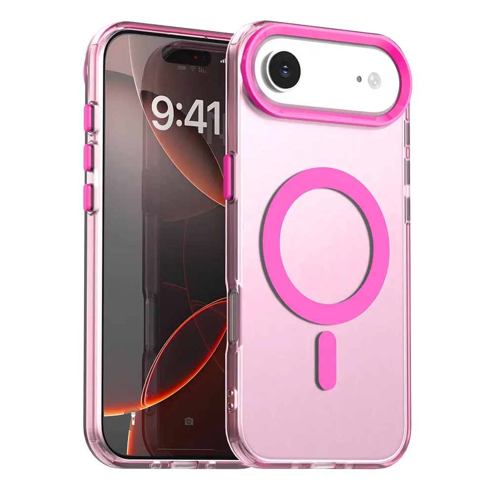 Techsuit CandyCase MagSafe pro iPhone 17 Air růžová