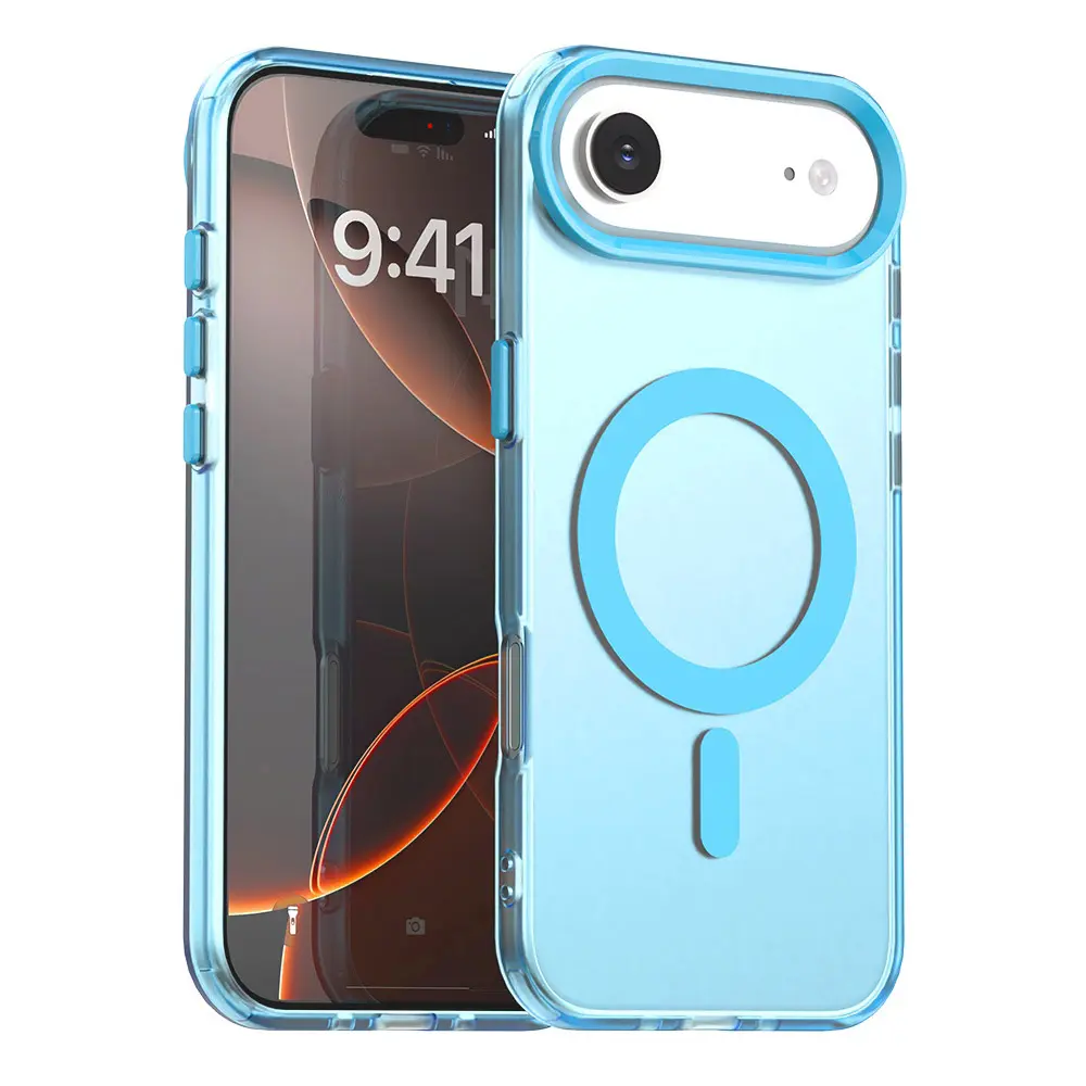 Techsuit CandyCase MagSafe pro iPhone 17 Air modrá