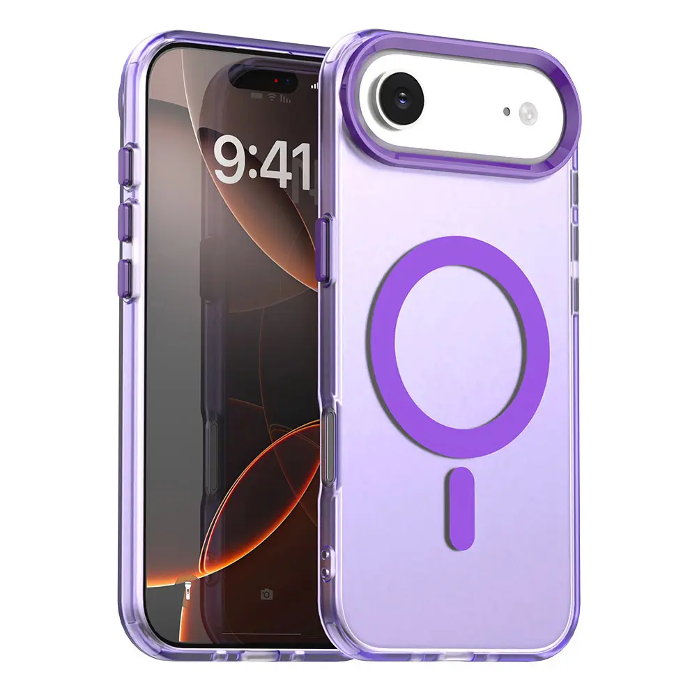 Techsuit CandyCase MagSafe pro iPhone 17 Air fialová
