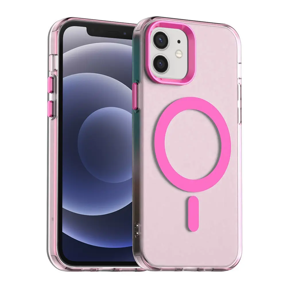 Techsuit CandyCase MagSafe pro iPhone 12 iPhone 12 Pro růžová