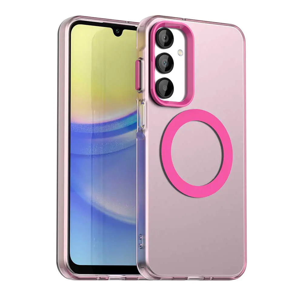 Techsuit CandyCase MagSafe pro Samsung Galaxy A16 4G A16 5G růžová