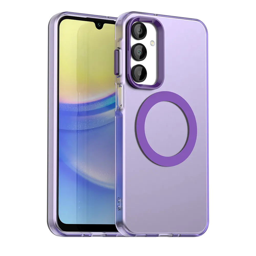 Techsuit CandyCase MagSafe pro Samsung Galaxy A16 4G / A16 5G fialová