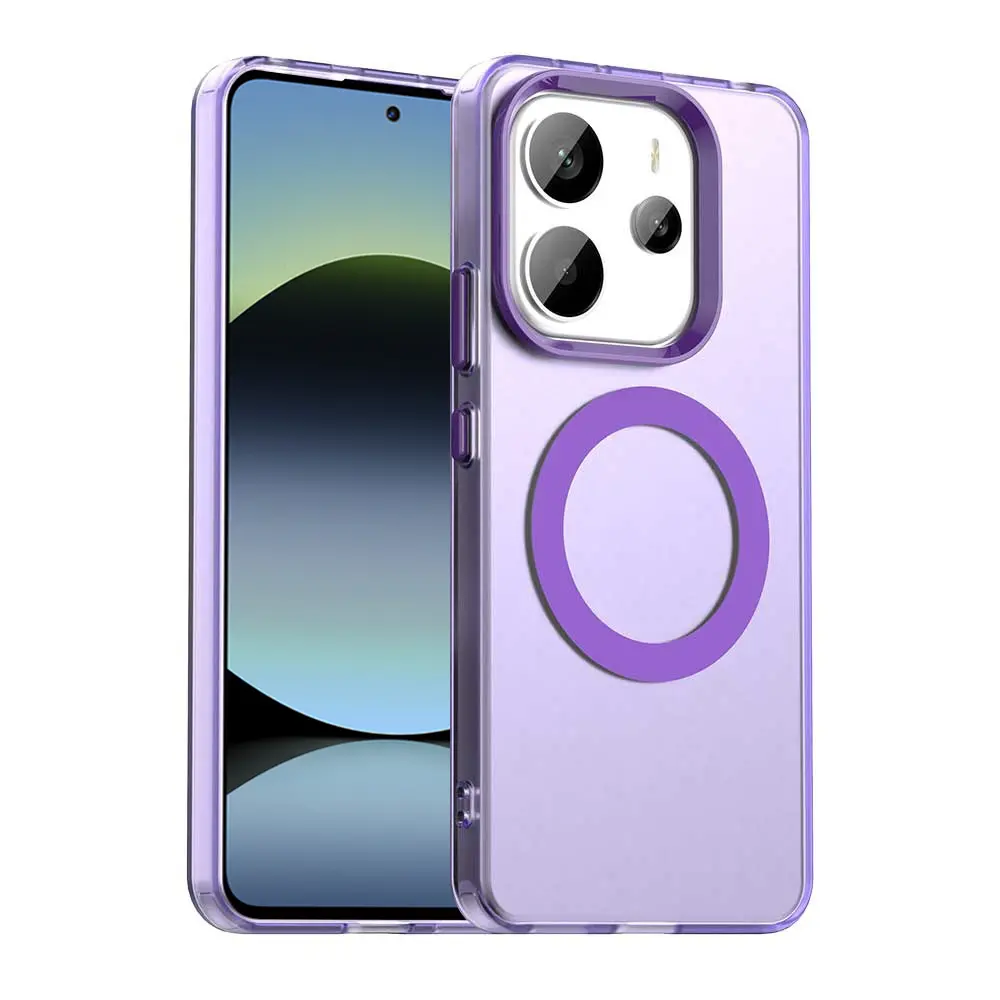 Techsuit CandyCase MagSafe, Xiaomi Redmi Note 14 5G, fialový