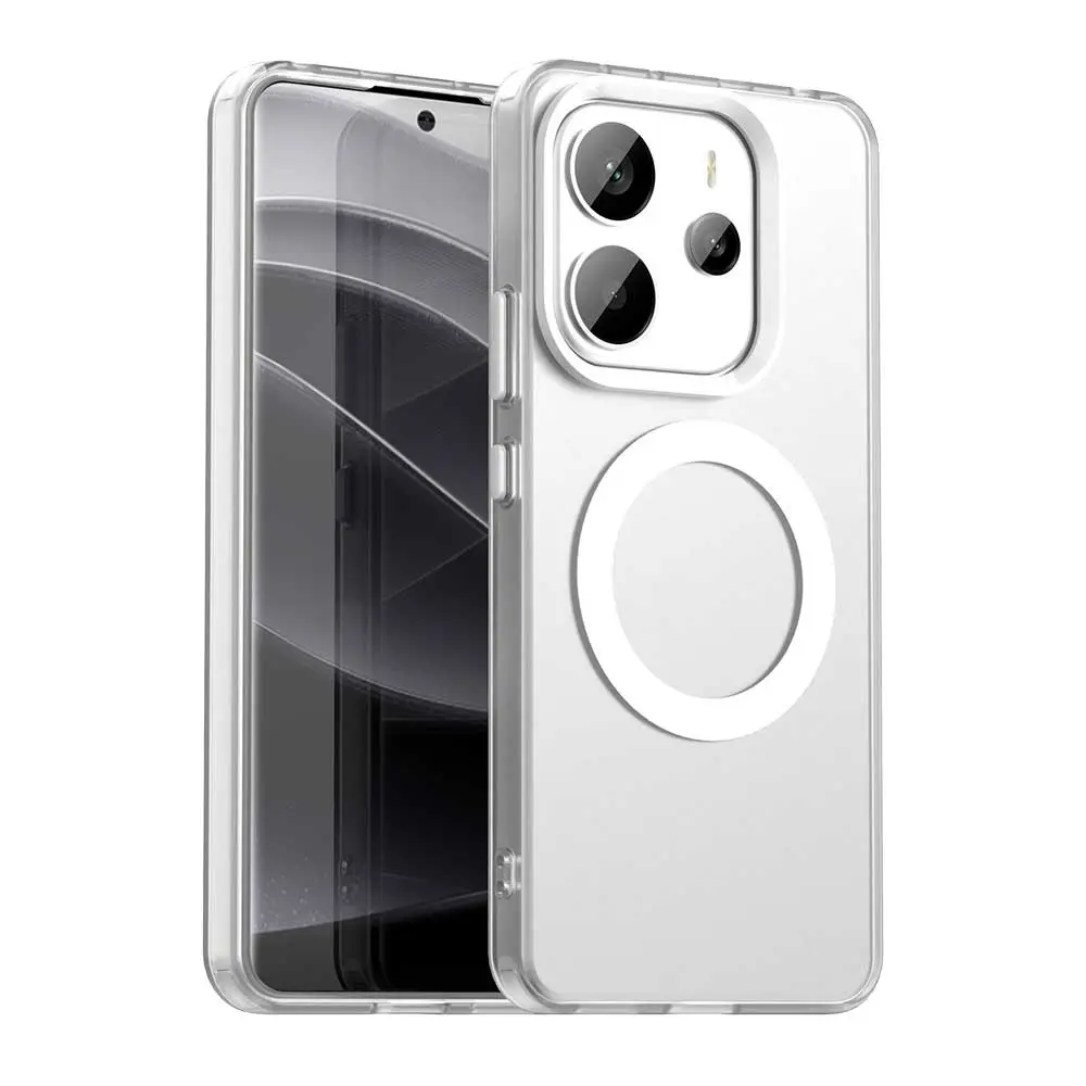Techsuit CandyCase MagSafe pro Xiaomi Redmi Note 14 4G Standard bílá