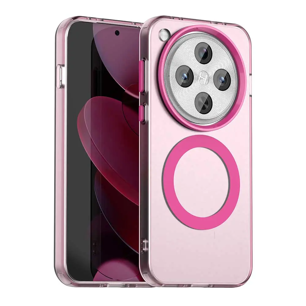 Techsuit CandyCase MagSafe pro Oppo Find X8 Pro růžová