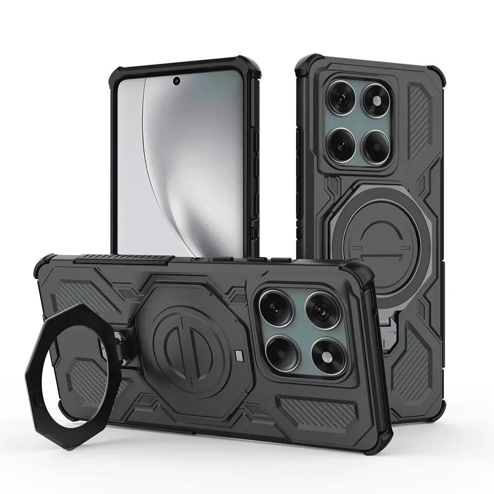 Ochranný kryt Techsuit Carbon Shield PRO pro Motorola Edge 60 Pro černý