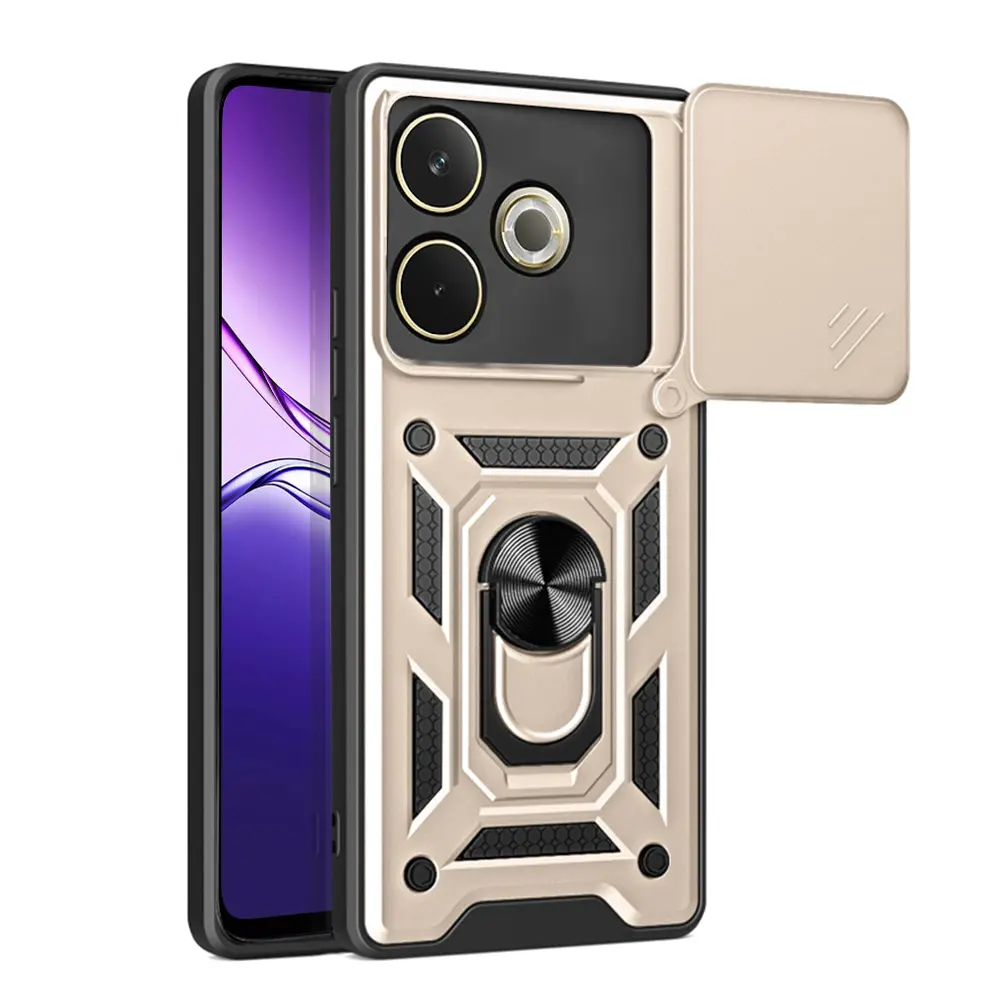 Techsuit CamShield Series pouzdro pro Oppo A5 Pro 4G / A5 Pro 5G zlaté