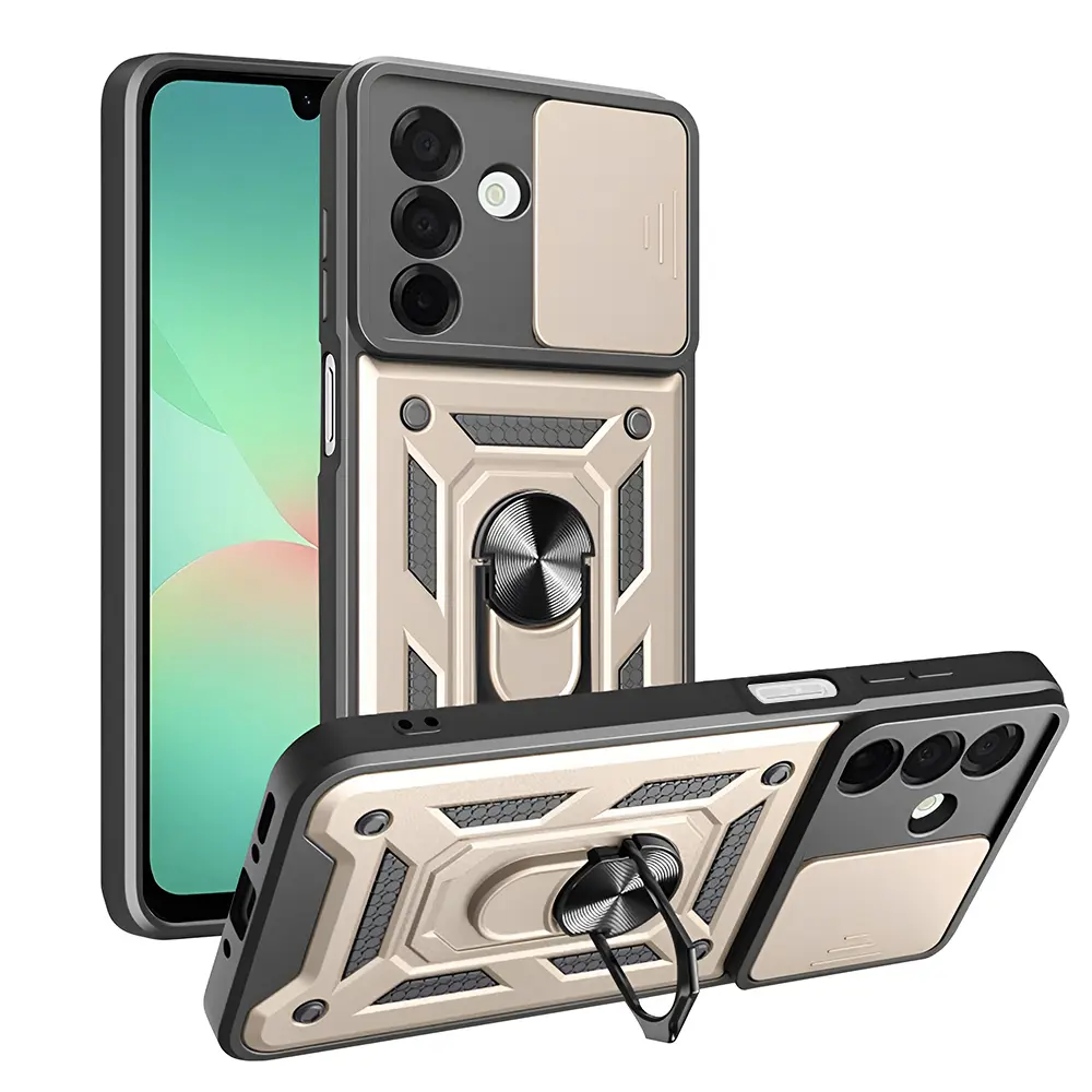 Techsuit CamShield Series pro Samsung Galaxy A26 5G zlatý