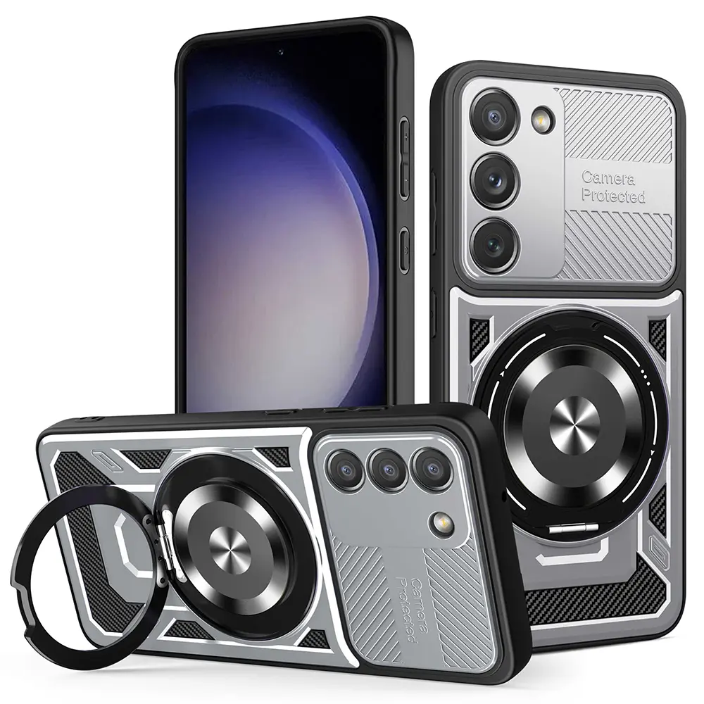 Techsuit RuggedCam pro Samsung Galaxy S23 šedý