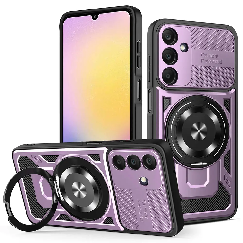 Techsuit RuggedCam pro Samsung Galaxy A25 5G fialová