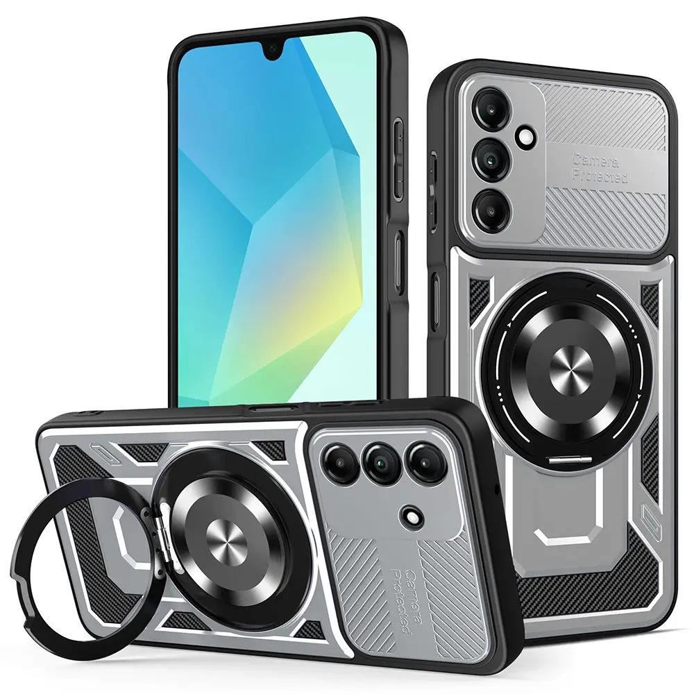 Techsuit RuggedCam pro Samsung Galaxy A16 4G / A16 5G šedý