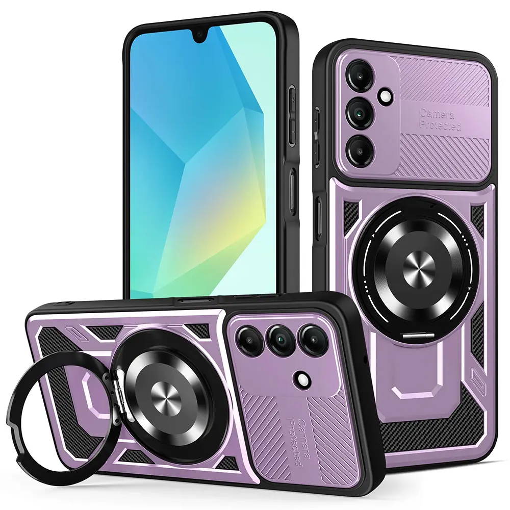 Techsuit RuggedCam pro Samsung Galaxy A16 4G A16 5G fialová