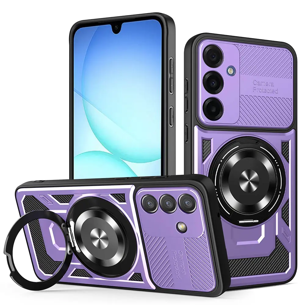 Techsuit RuggedCam pro Samsung Galaxy A17 5G A17 4G fialová