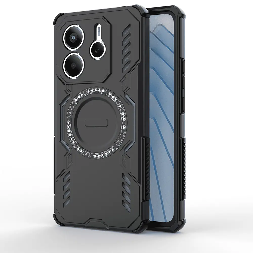 Pouzdro Techsuit ArmorMag pro Xiaomi Redmi Note 14 5G černé
