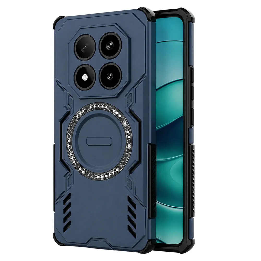 Pouzdro Techsuit ArmorMag pro Xiaomi Redmi Note 14 Pro 5G Poco X7 modré