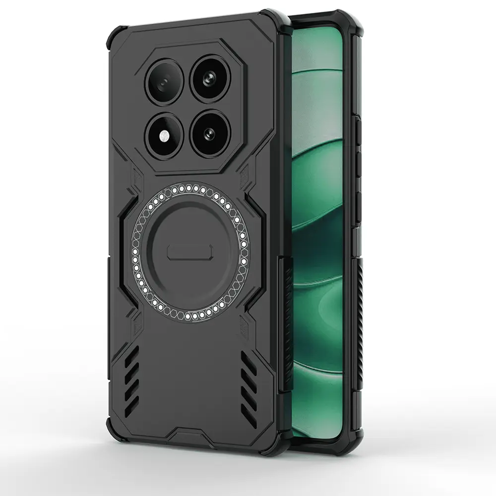 Techsuit - ArmorMag ochranný obal na Xiaomi Redmi Note 14 Pro 4G - černé