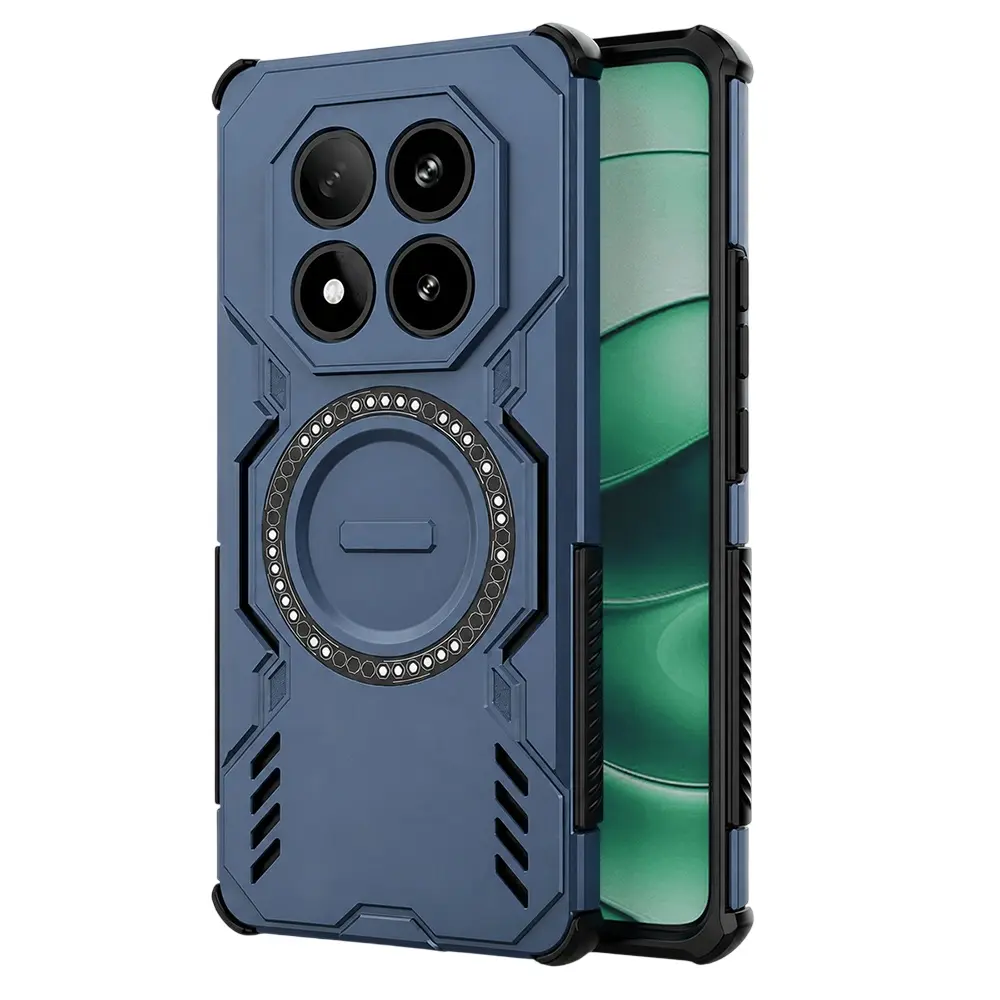Pouzdro Techsuit ArmorMag pro Xiaomi Redmi Note 14 Pro 4G modré