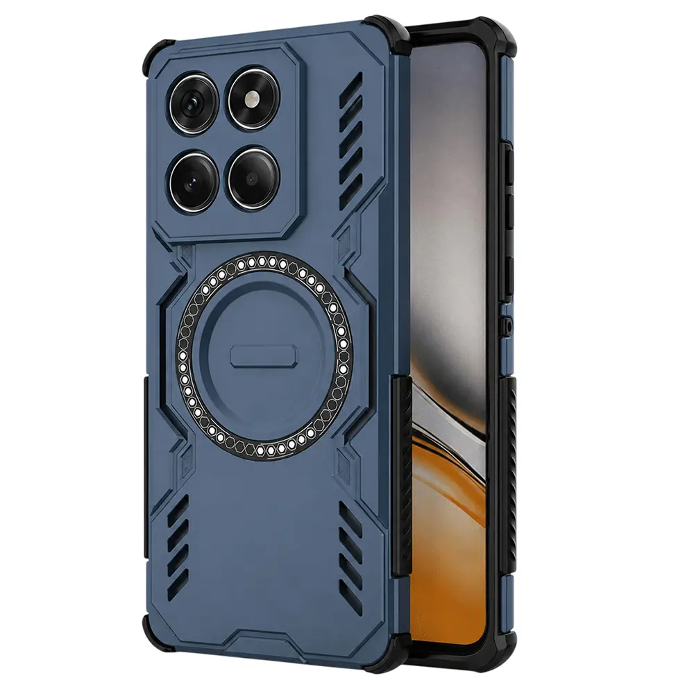 Pouzdro Techsuit ArmorMag pro Motorola Edge 60 Edge 60 Fusion modré