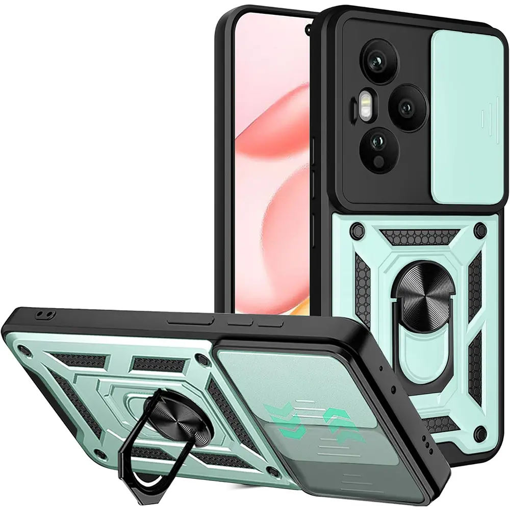 Techsuit CamShield Series Honor 400 Pro zelená