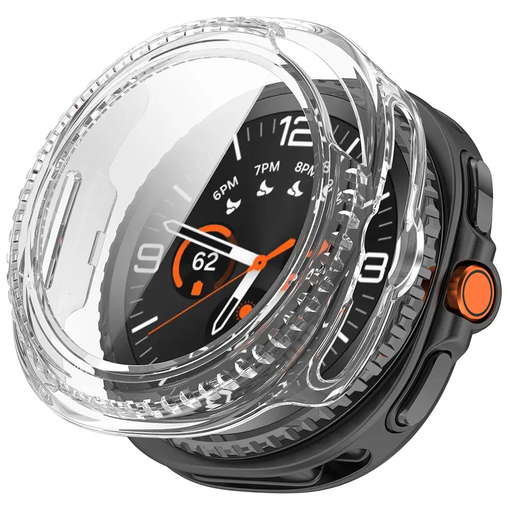 Techsuit Defense360 Pro s ochranným sklem pro Samsung Galaxy Watch8 Classic čirý