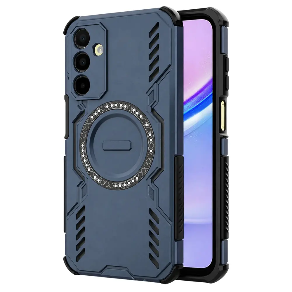 Pouzdro ArmorMag pro Samsung Galaxy A15 4G A15 5G modré