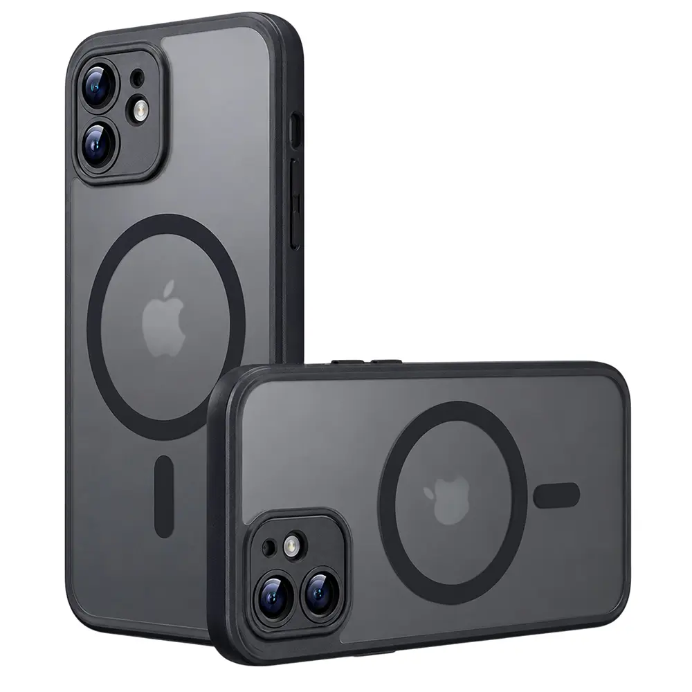 Techsuit PureFrost MagSafe pro iPhone 12 v matné černé