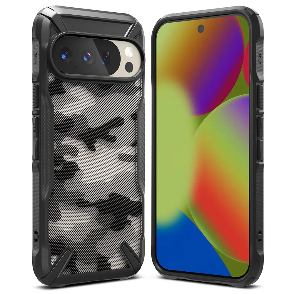 Ringke Fusion X Design Google Pixel 10 / 10 Pro maskáčově černá