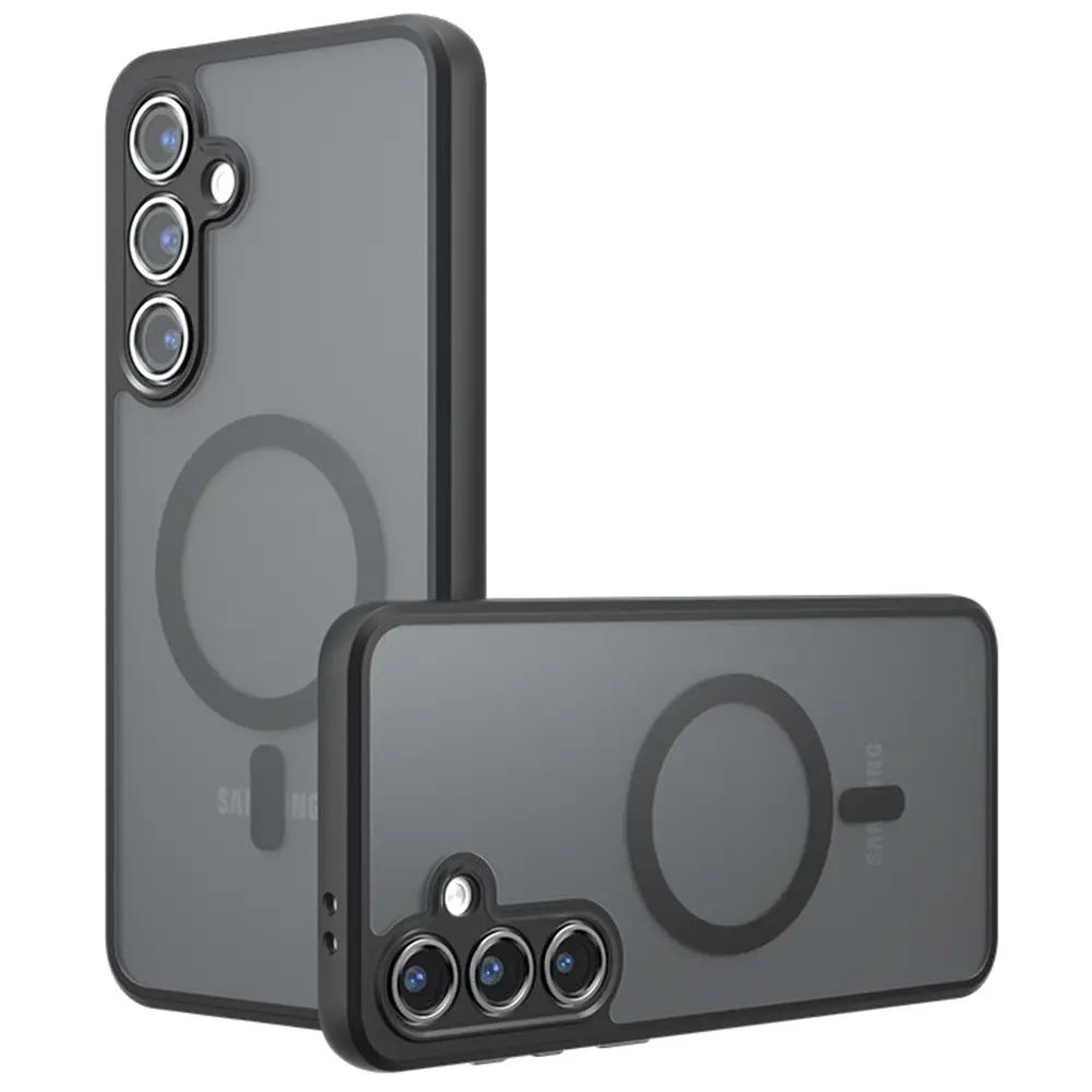 Techsuit PureFrost MagSafe pro Samsung Galaxy S23 FE v matné černé