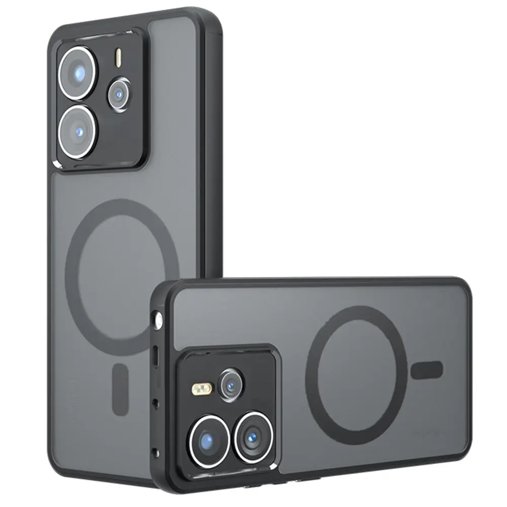 Techsuit PureFrost MagSafe pro Xiaomi Redmi Note 14 5G v matné černé