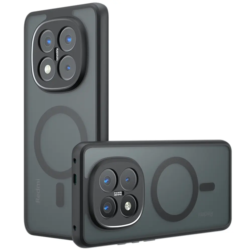 Techsuit PureFrost MagSafe pro Xiaomi Redmi Note 14 Pro 5G / Poco X7 Černá
