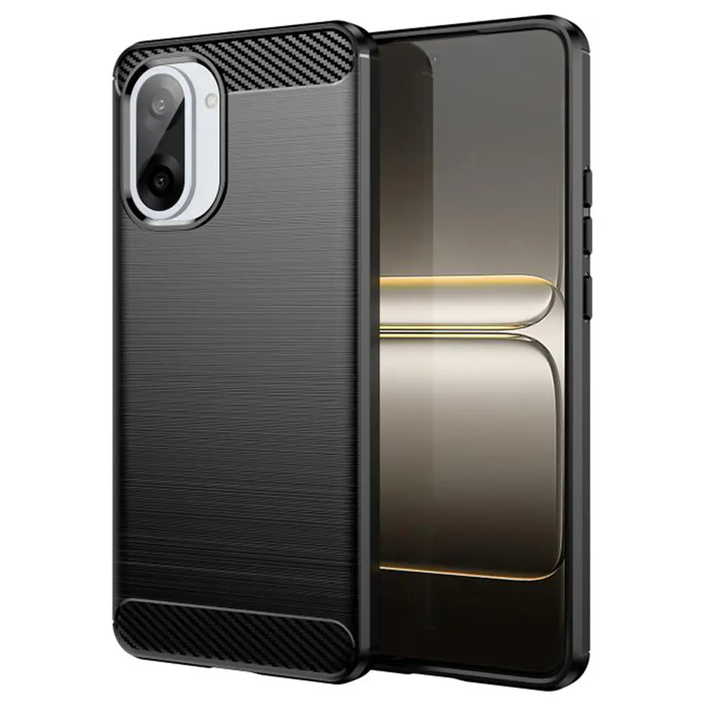 Techsuit Carbon Silicone pro OnePlus Nord CE5 černý