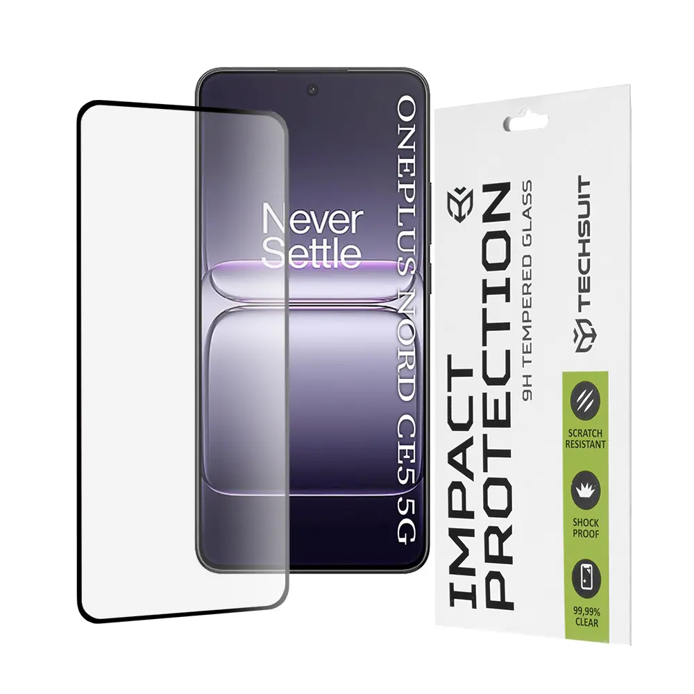 Ochranné sklo Techsuit 111D pro OnePlus Nord CE5 černé