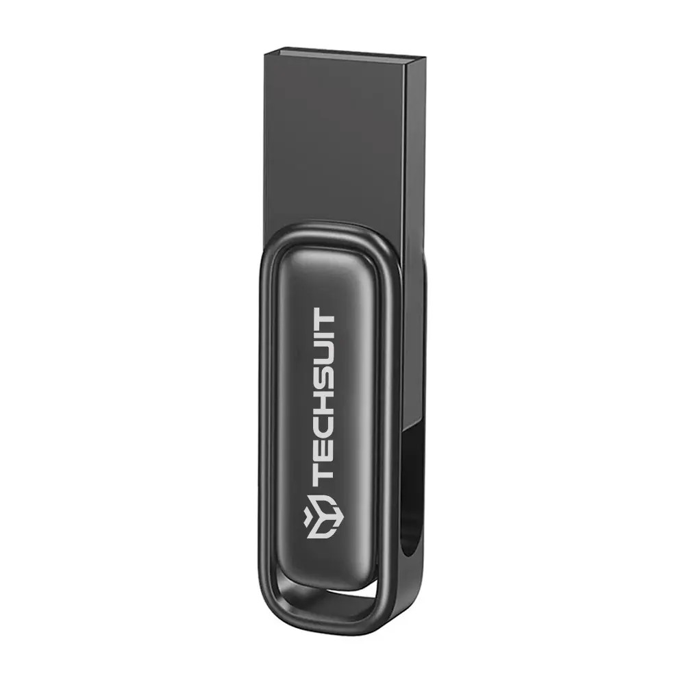 Techsuit Memory Stick THSM33 USB 3.0 FlashDrive 64GB zinková slitina patina