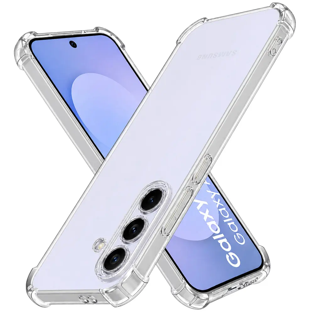Techsuit Shockproof průhledný silikon pro Samsung Galaxy S25 FE průhledný