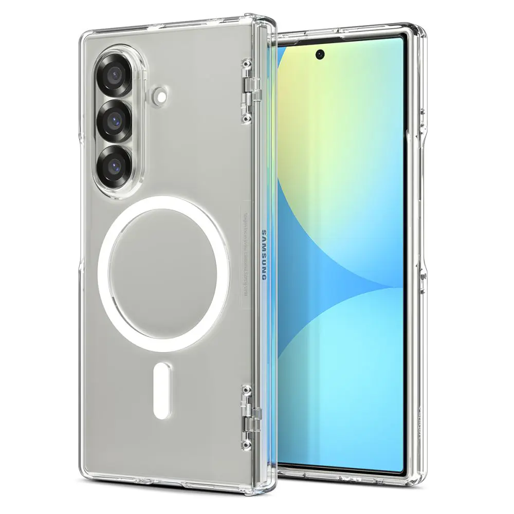 Spigen Ultra Hybrid Pro MagSafe kryt Samsung Galaxy Z Fold7 čirý/bílý