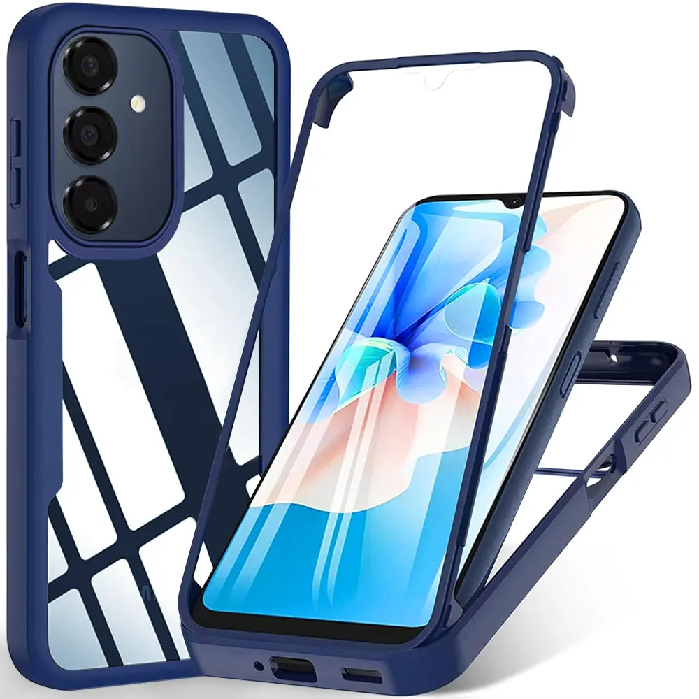 Techsuit ColorVerse 360 Series Ochranné sklo Samsung Galaxy A16 A17 modrá