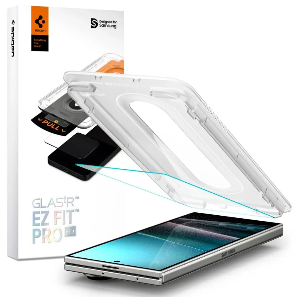 Spigen Glass tR EZ Fit Pro HD sklo Samsung Galaxy Z Fold7 čiré (1 ks)