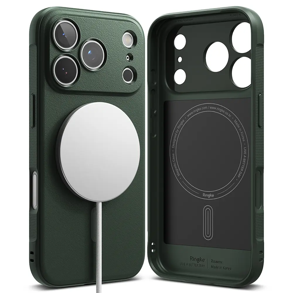 Ringke Onyx MagSafe pro iPhone 17 Pro tmavě zelená