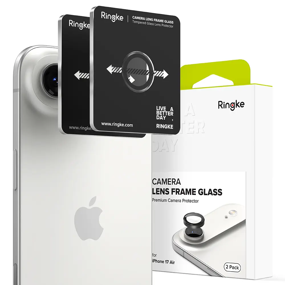 Ringke Camera Lens Frame Glass iPhone 17 Air černá