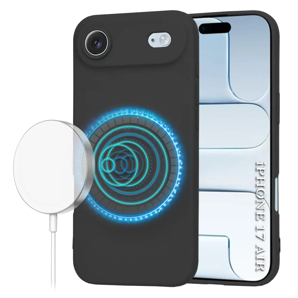 Techsuit SoftFlex MagSafe pro iPhone 17 Air černý