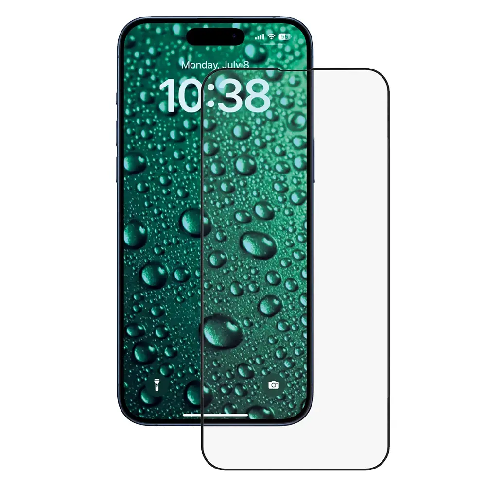 ANANK 3D neviditelná 3x zesílená ochrana na iPhone 16 Pro Max černá