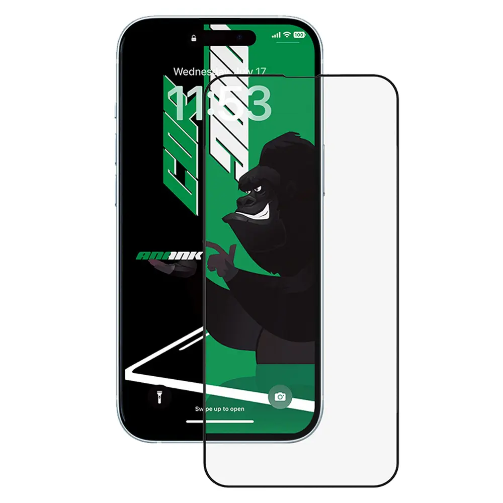 Ochranné sklo ANANK 2.5D CG pro iPhone 15 černé