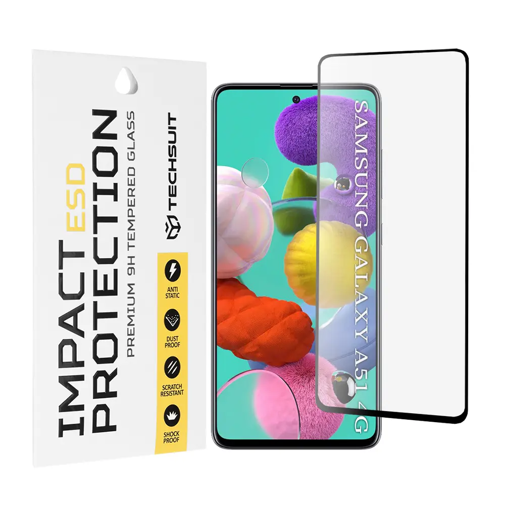 Techsuit ESD sklo Samsung Galaxy A51 4G A51 5G černé