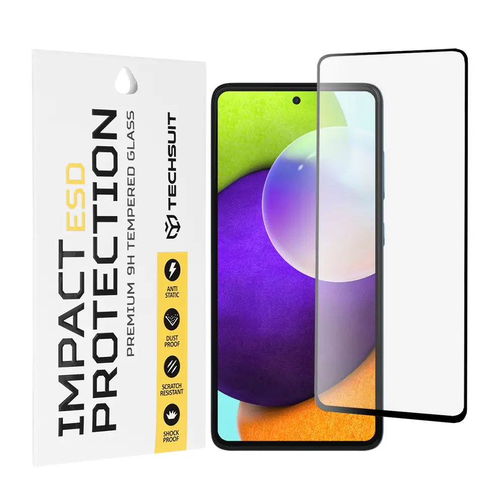 Techsuit ESD sklo Samsung Galaxy A52 4G A52 5G A52s 5G černé